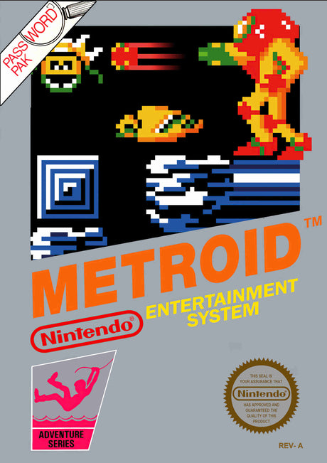 Retro SNES Metroid A2 Size Posters-Pixel Demon