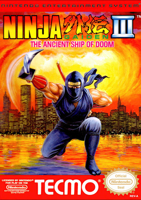 Retro SNES Ninjagaiden 3 A2 Size Posters-Pixel Demon