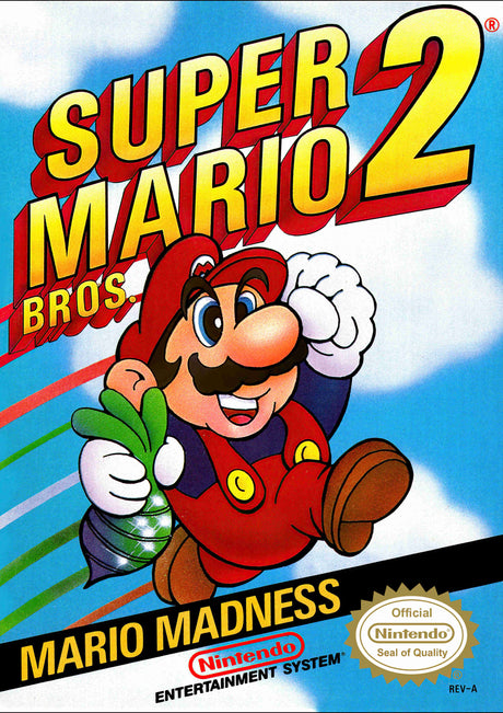 Retro SNES Super Mario bros 2 A2 Size Posters-Pixel Demon