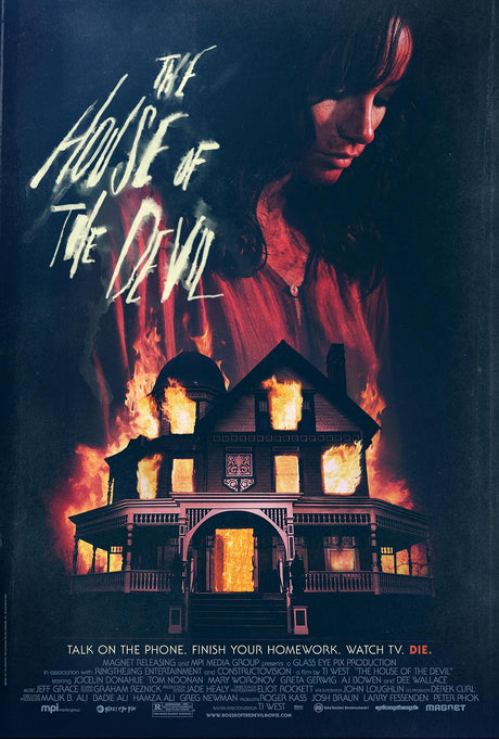 The House Of The Devil A2 Size Movie Poster-Pixel Demon