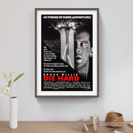 Die Hard A2 Size Movie Poster-Pixel Demon