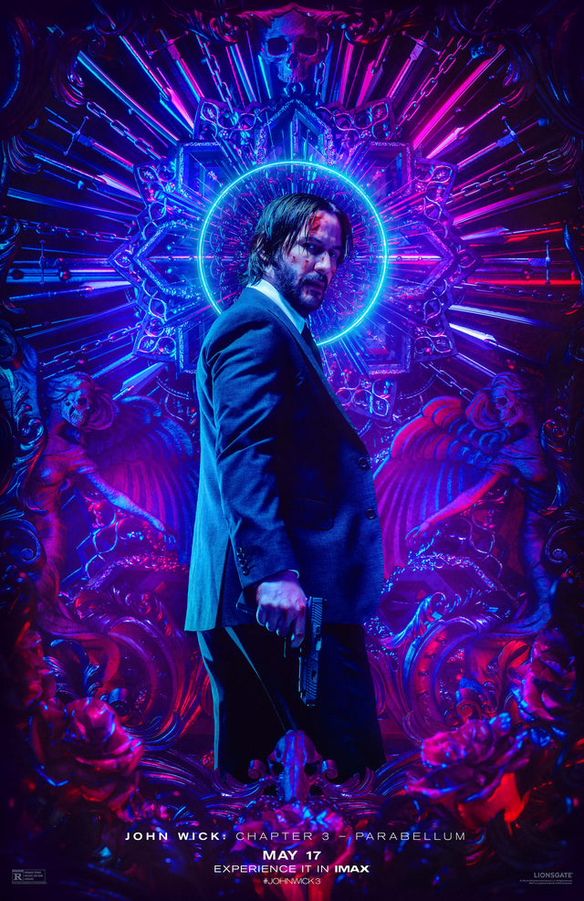 John Wick Design 13 A2 Size Movie Poster-Pixel Demon