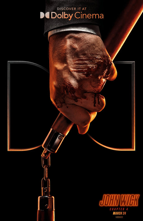 John Wick Design 17 A2 Size Movie Poster-Pixel Demon