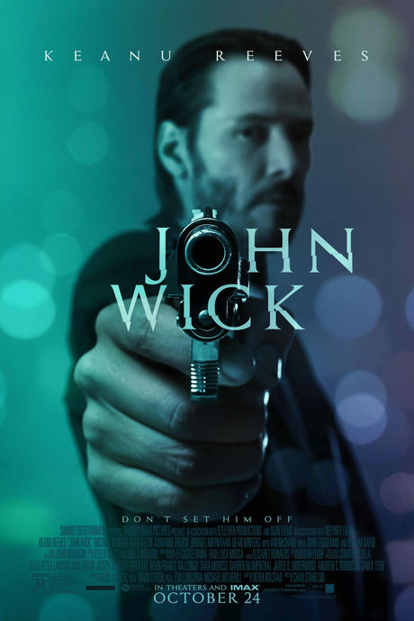 John Wick Design 4 A2 Size Movie Poster-Pixel Demon