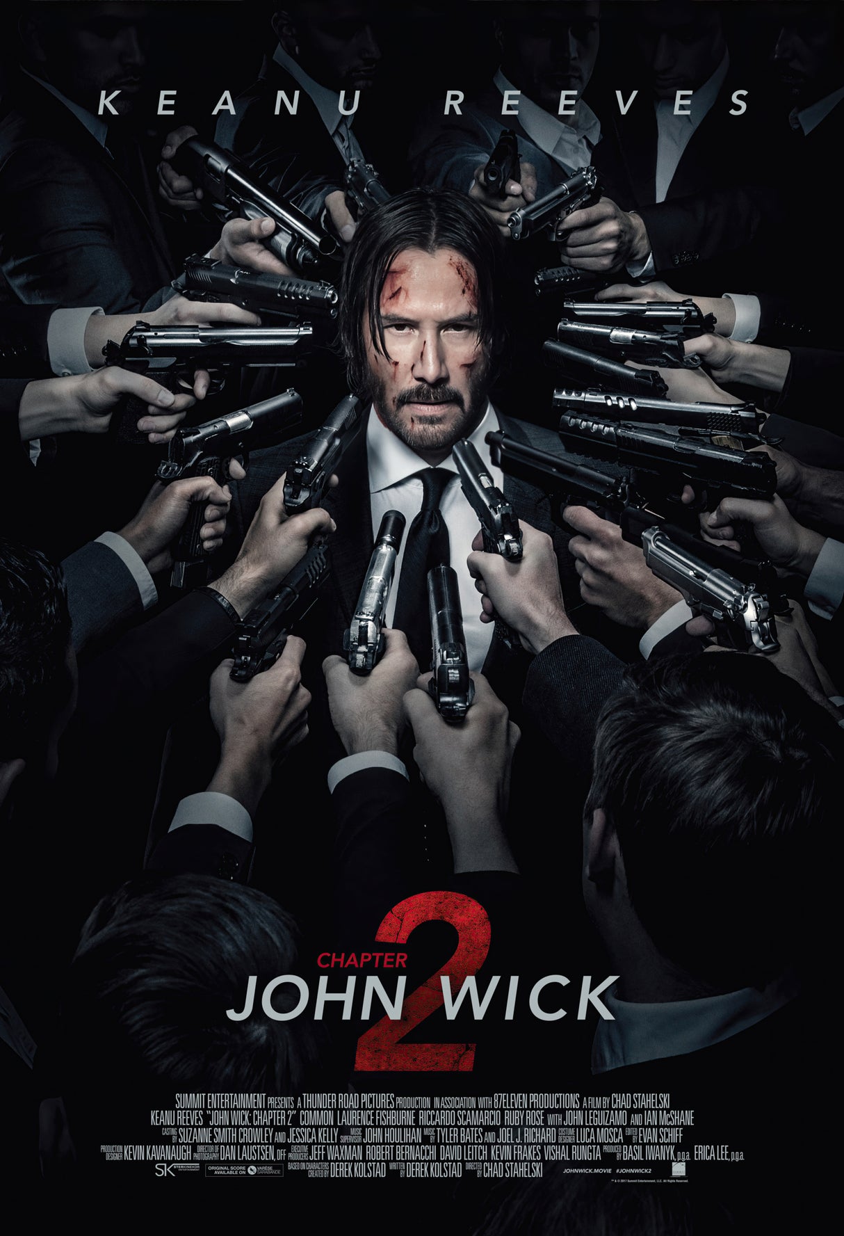 John Wick Design 9 A2 Size Movie Poster-Pixel Demon