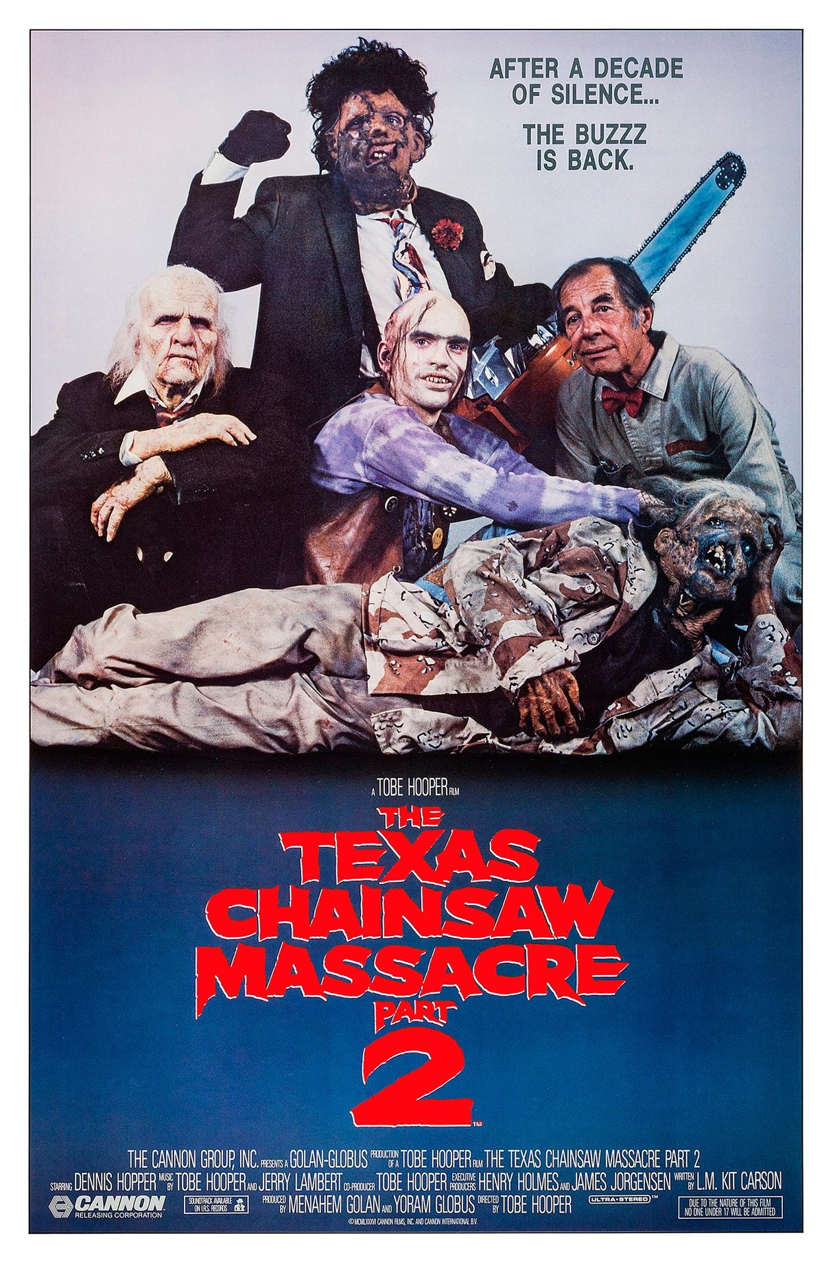 The texas chainsaw massacre 2 A2 Size Movie Poster-Pixel Demon