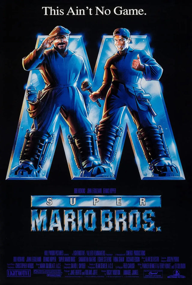 Super Mario Bros. A2 Size Movie Poster-Pixel Demon