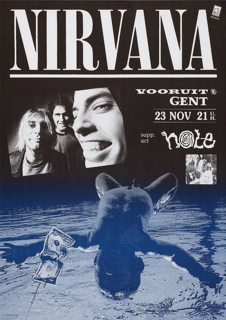 nirvana 3 Vintage Gig A2 Size Posters-Pixel Demon