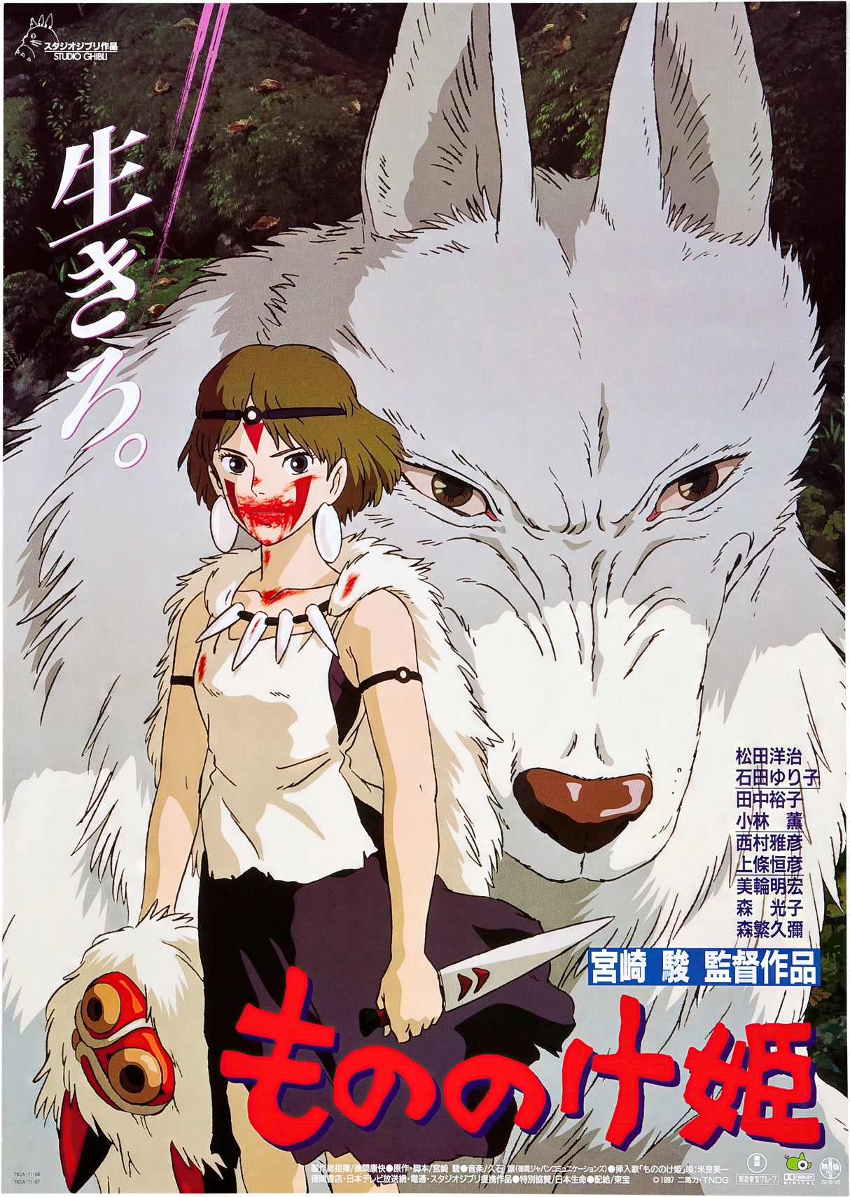 Anime Princess Mononoke A2 Size Posters-Pixel Demon