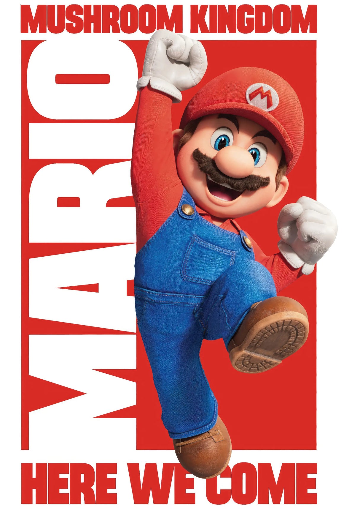 Super Mario Bros. Movie Style 12 A2 Size Movie Poster-Pixel Demon