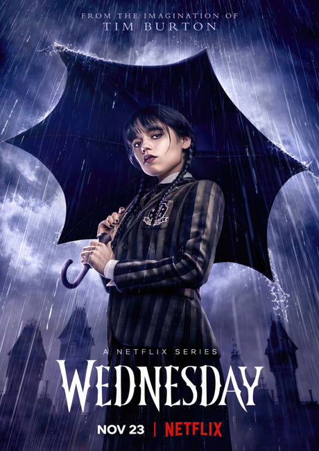 Wednesday Design 13 A4 Size Posters-Pixel Demon
