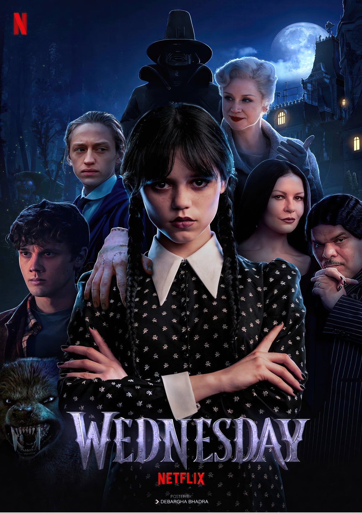 Wednesday Design 15 A2 Size Posters-Pixel Demon
