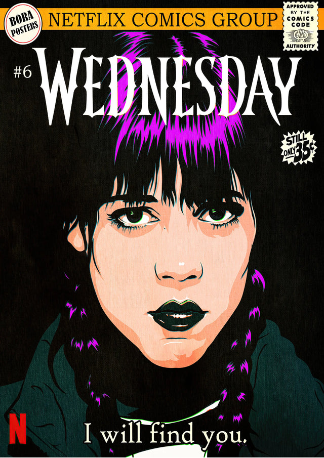 Wednesday Design 16 A2 Size Posters-Pixel Demon