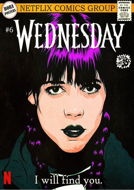 Wednesday Design 16 A3 Size Posters-Pixel Demon