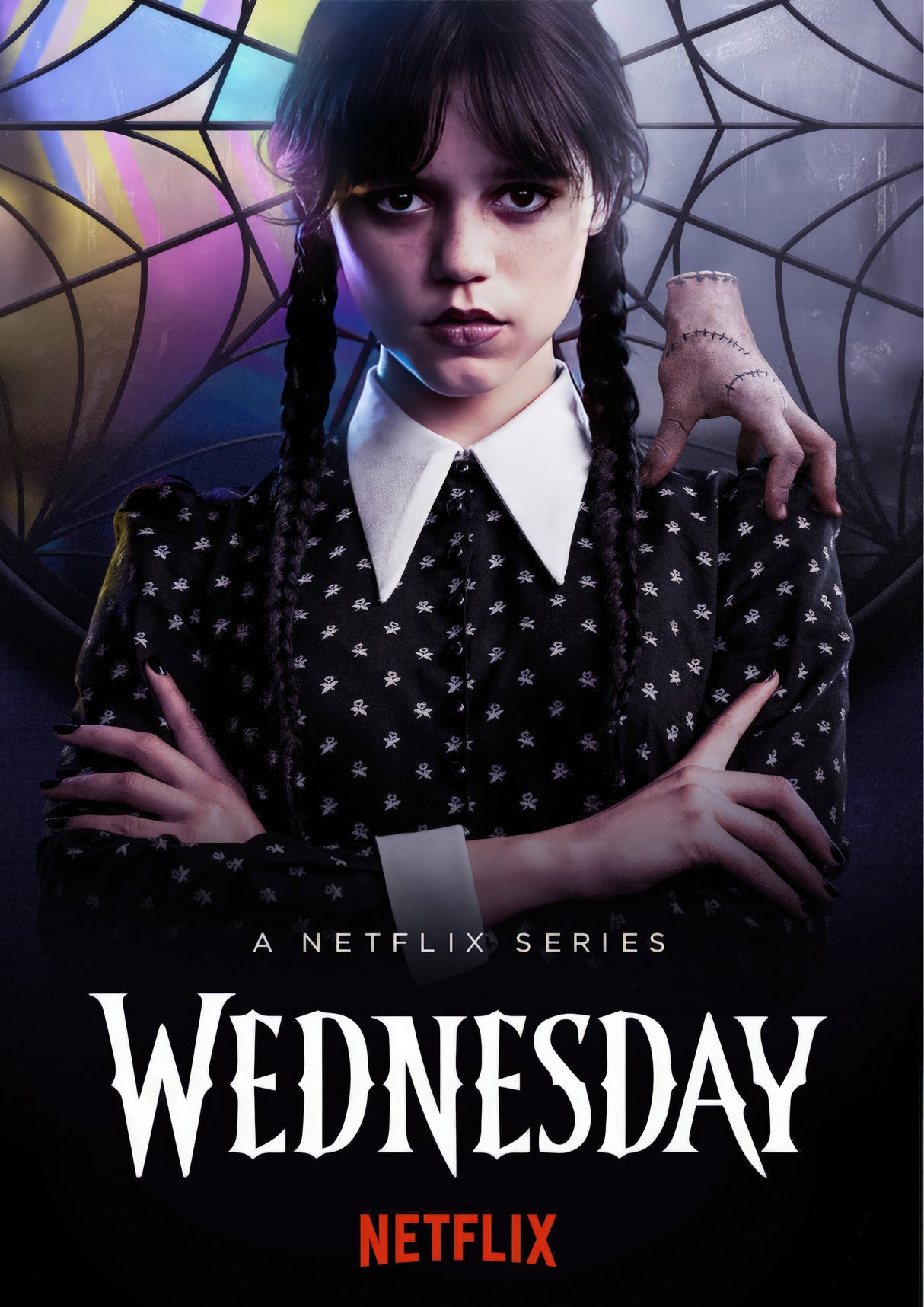 Wednesday Design 2 A2 Size Posters-Pixel Demon