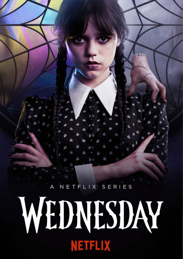Wednesday Design 2 A2 Size Posters-Pixel Demon