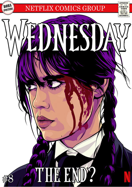 Wednesday Design 6 A2 Size Posters-Pixel Demon