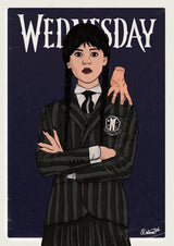 Wednesday Design 9 A2 Size Posters-Pixel Demon