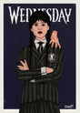 Wednesday Design 9 A2 Size Posters-Pixel Demon