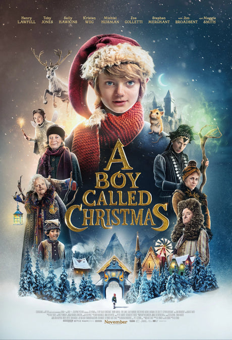 A Boy Called Christmas A2 Size Movie Poster-Pixel Demon