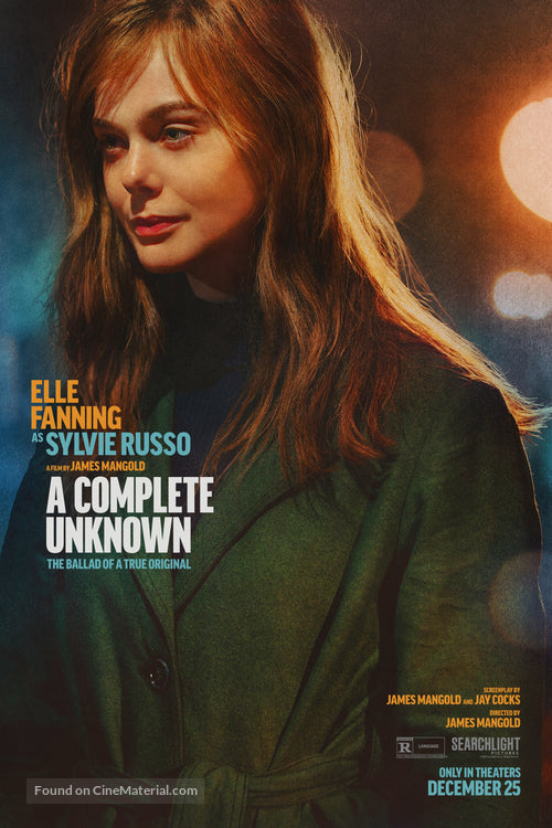 A Complete Unknown Movie Poster A2 Size Version 5