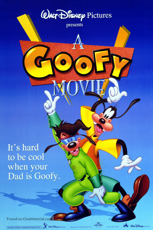 A Goofy Movie Cinema Movie Poster A2 Size