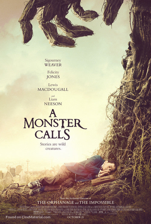 A Monster Calls Cinema Movie Poster A2 Size