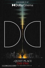 A Quiet Place: Day One Cinema Movie Poster A2 Size Version 3