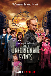 A Series Of Unfortunate Events A2 Size Movie Poster-Pixel Demon