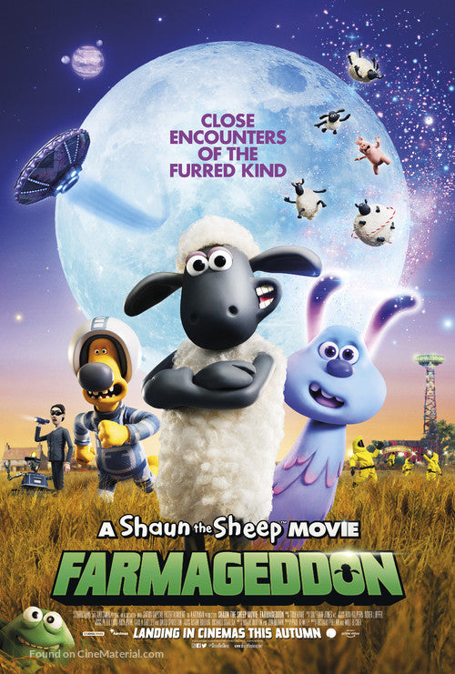 Pixel Demon A Shaun the Sheep Movie: Farmageddon Movie Poster A2 Size
