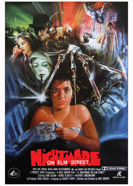 A Nightmare on Elm Street A2 Size Movie Poster-Pixel Demon