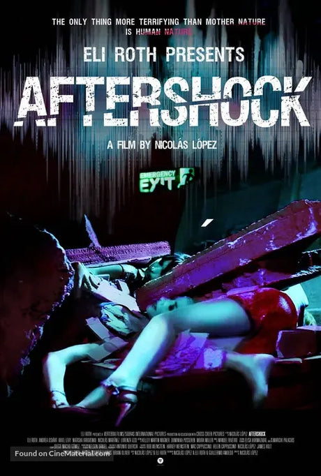 Pixel Demon Aftershock Movie Poster A2 Size