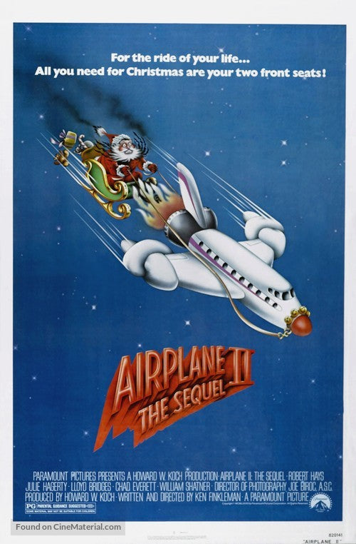 Airplane II: The Sequel A2 Movie Poster-Pixel Demon
