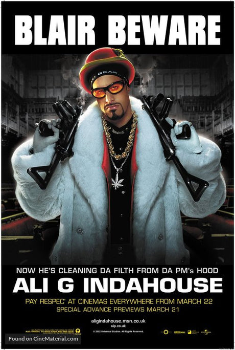 Pixel Demon Ali G Indahouse Movie Poster A2 Size