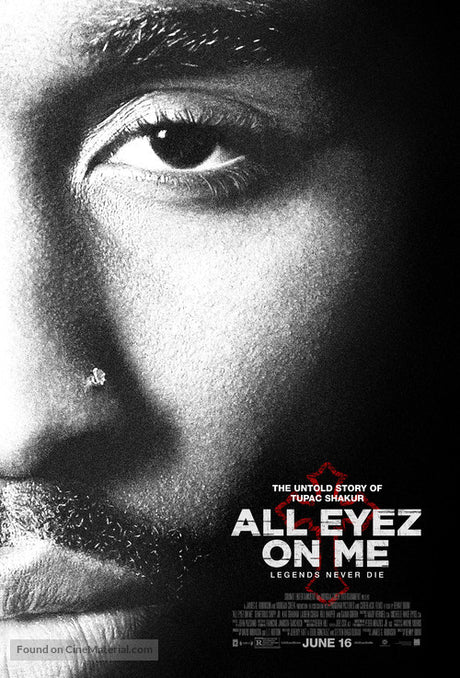 Pixel Demon All Eyez on Me Movie Poster A2 Size