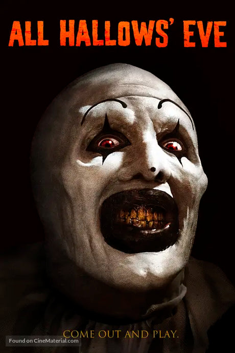 Pixel Demon All Hallows' Eve Movie Poster A2 Size