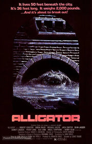 Pixel Demon Alligator Movie Poster A2 Size
