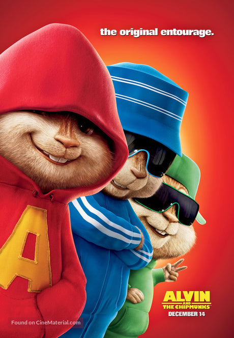 Alvin and the Chipmunks A2 Movie Poster-Pixel Demon