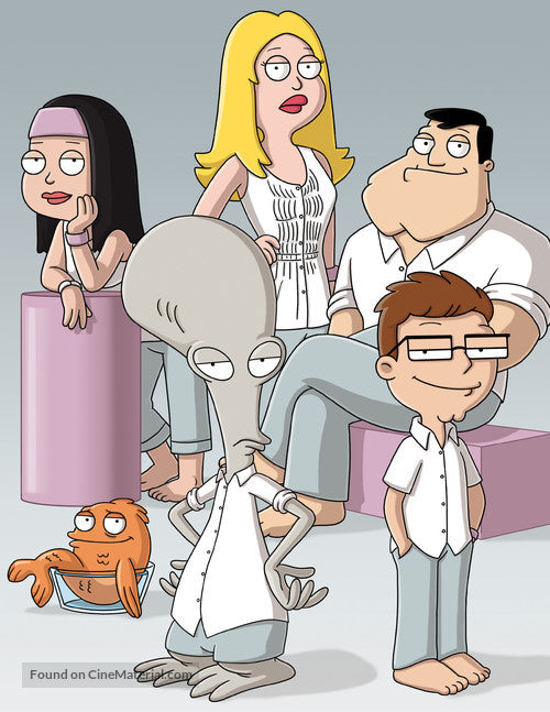 American Dad TV Series Poster A2 Size Version 8