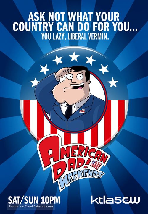 American Dad TV Series Poster A2 Size Version 1