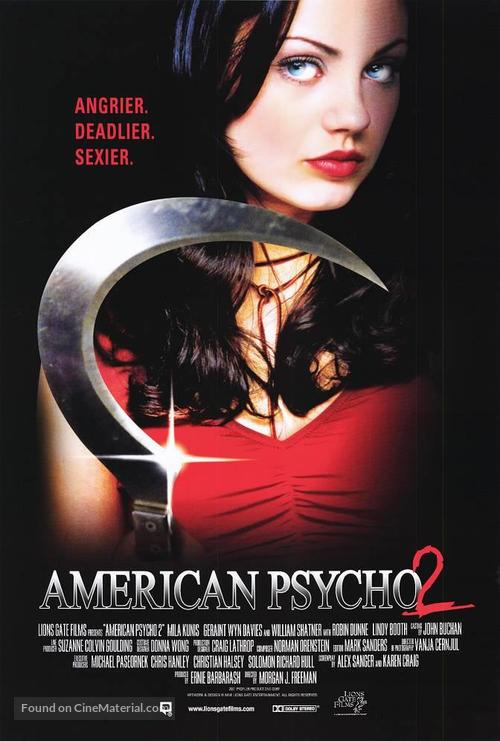 American Psycho II: All American Girl A2 Movie Poster-Pixel Demon