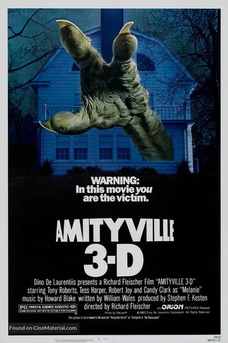 Pixel Demon Amityville 3-D Movie Poster A2 Size