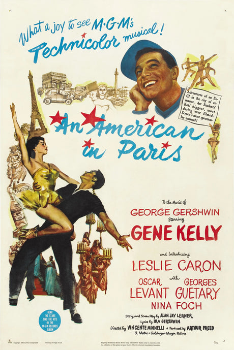 An American In Paris A2 Size Movie Poster-Pixel Demon
