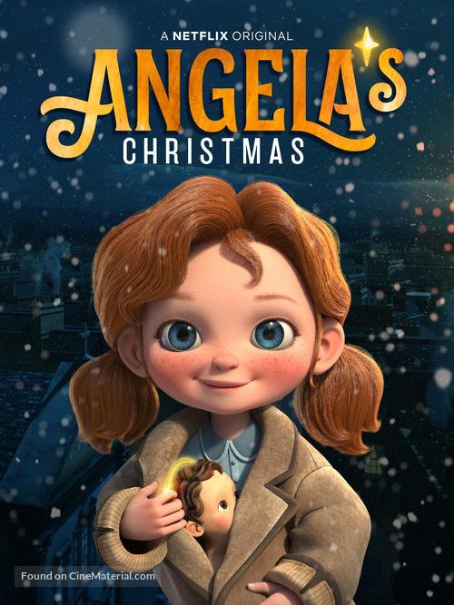 Pixel Demon Angela's Christmas Movie Poster A2 Size