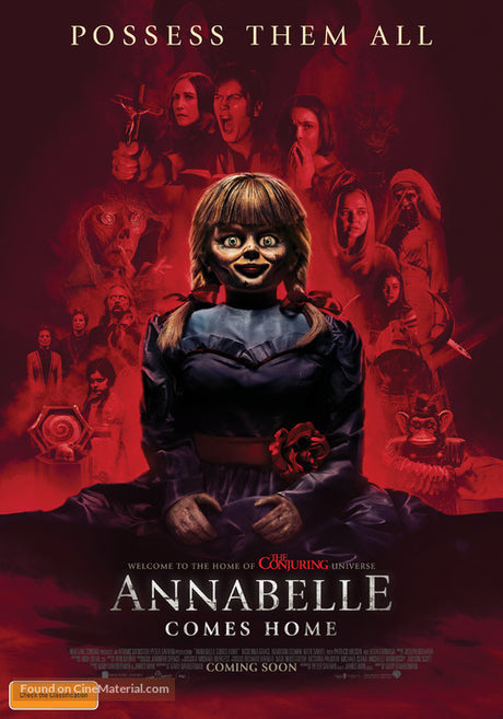 Annabelle Comes Home A2 Movie Poster-Pixel Demon