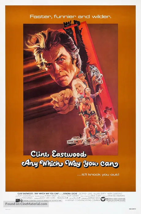 Pixel Demon Any Which Way You Can Movie Poster A2 Size