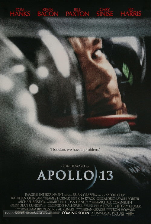 Apollo 13 Cinema Movie Poster A2 Size