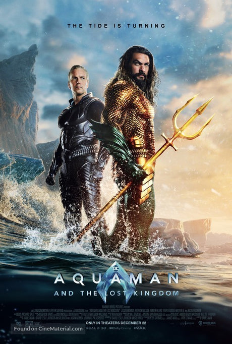 Aquaman and the Lost Kingdom A2 Movie Poster-Pixel Demon