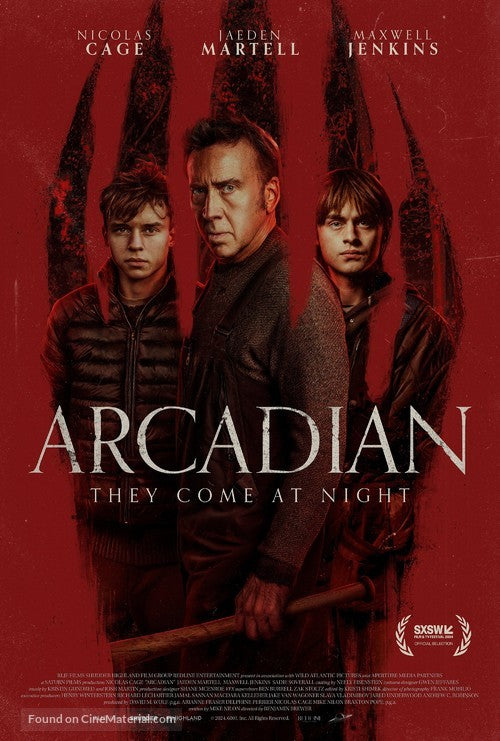 Arcadian Cinema Movie Poster A2 Size