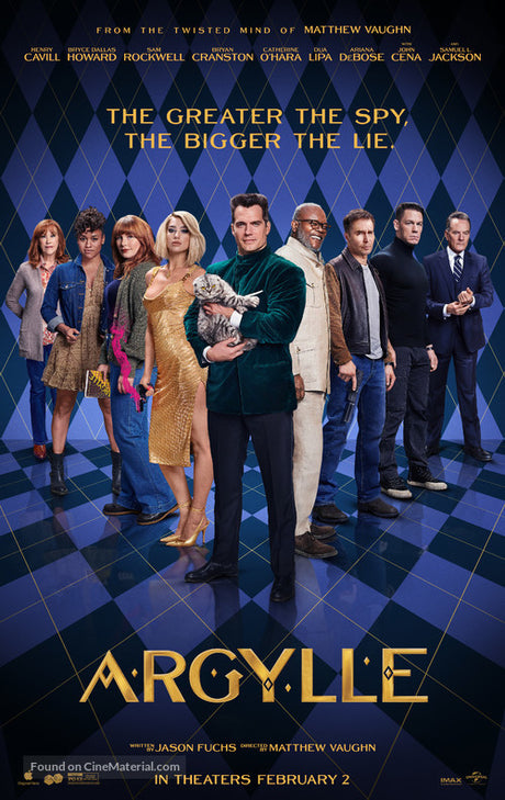 Argylle A2 Movie Poster-Pixel Demon